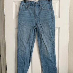 Madewell Classic Blue Denim Jeans